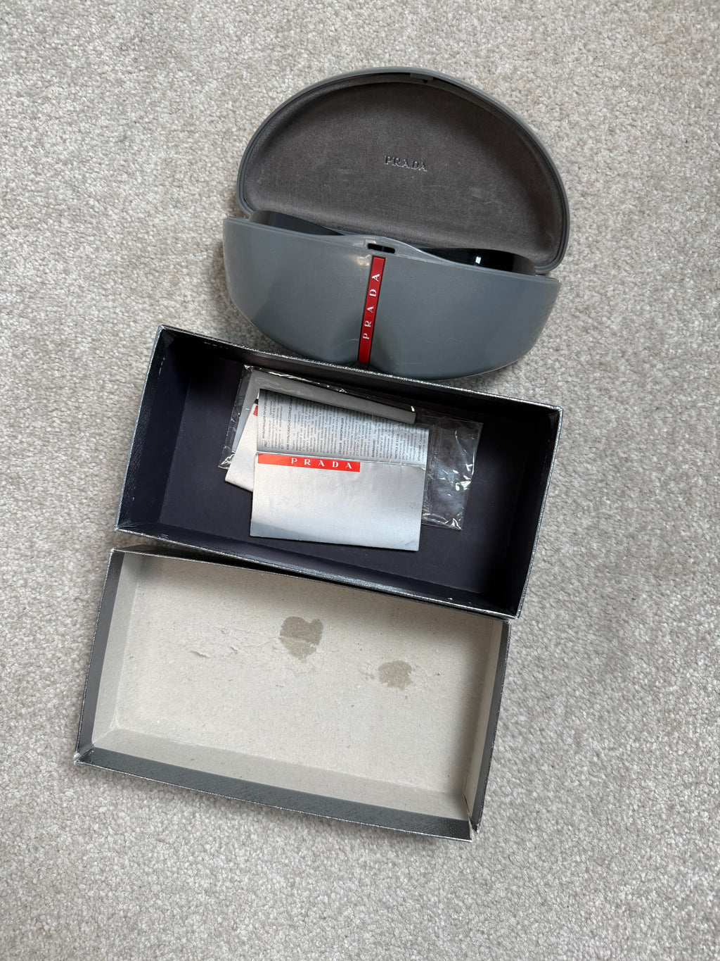 00s Prada Sport Wraparound Glasses