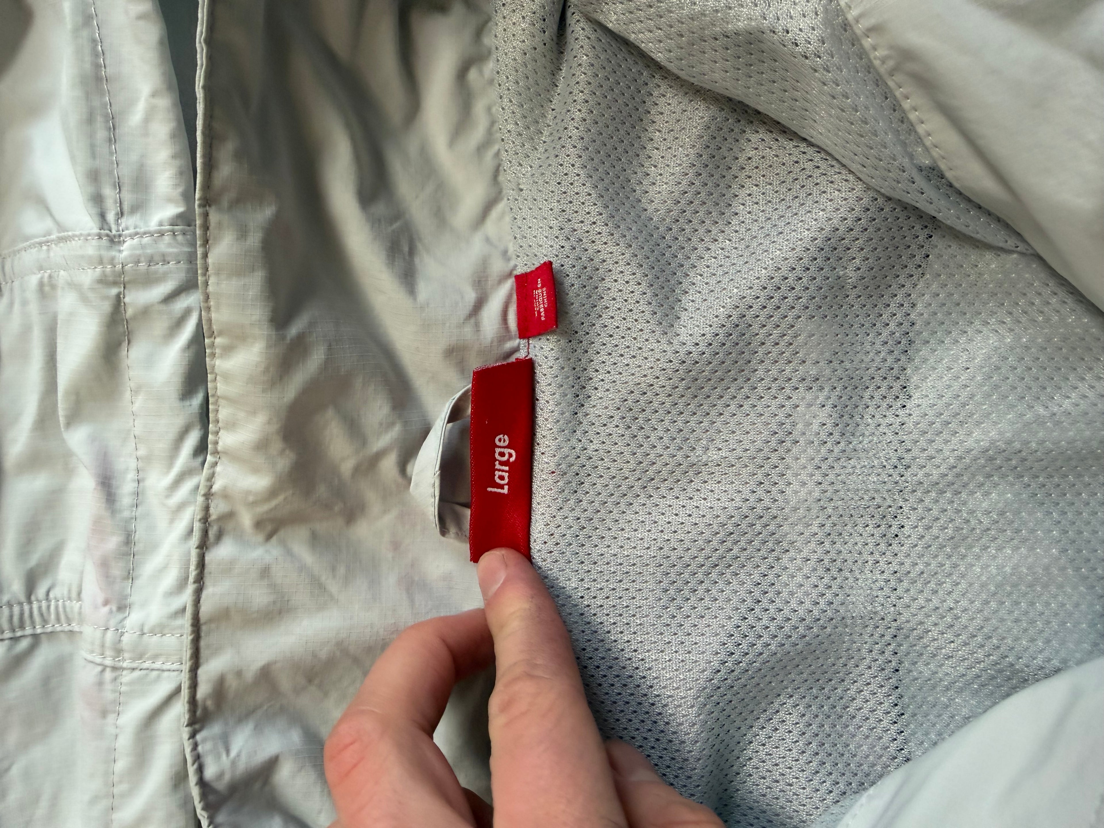 Supreme Logo Piping Hooded Track Jacket