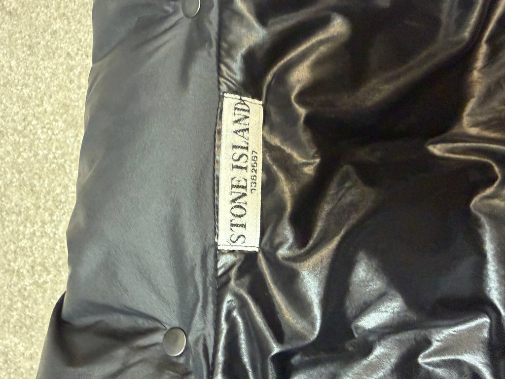 2007 Stone Island Opaque Down Mesh Badge Puffer