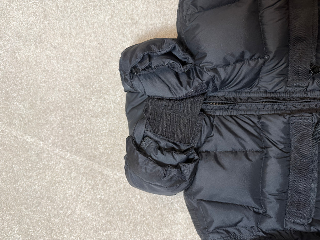 2007 Stone Island Opaque Down Mesh Badge Puffer