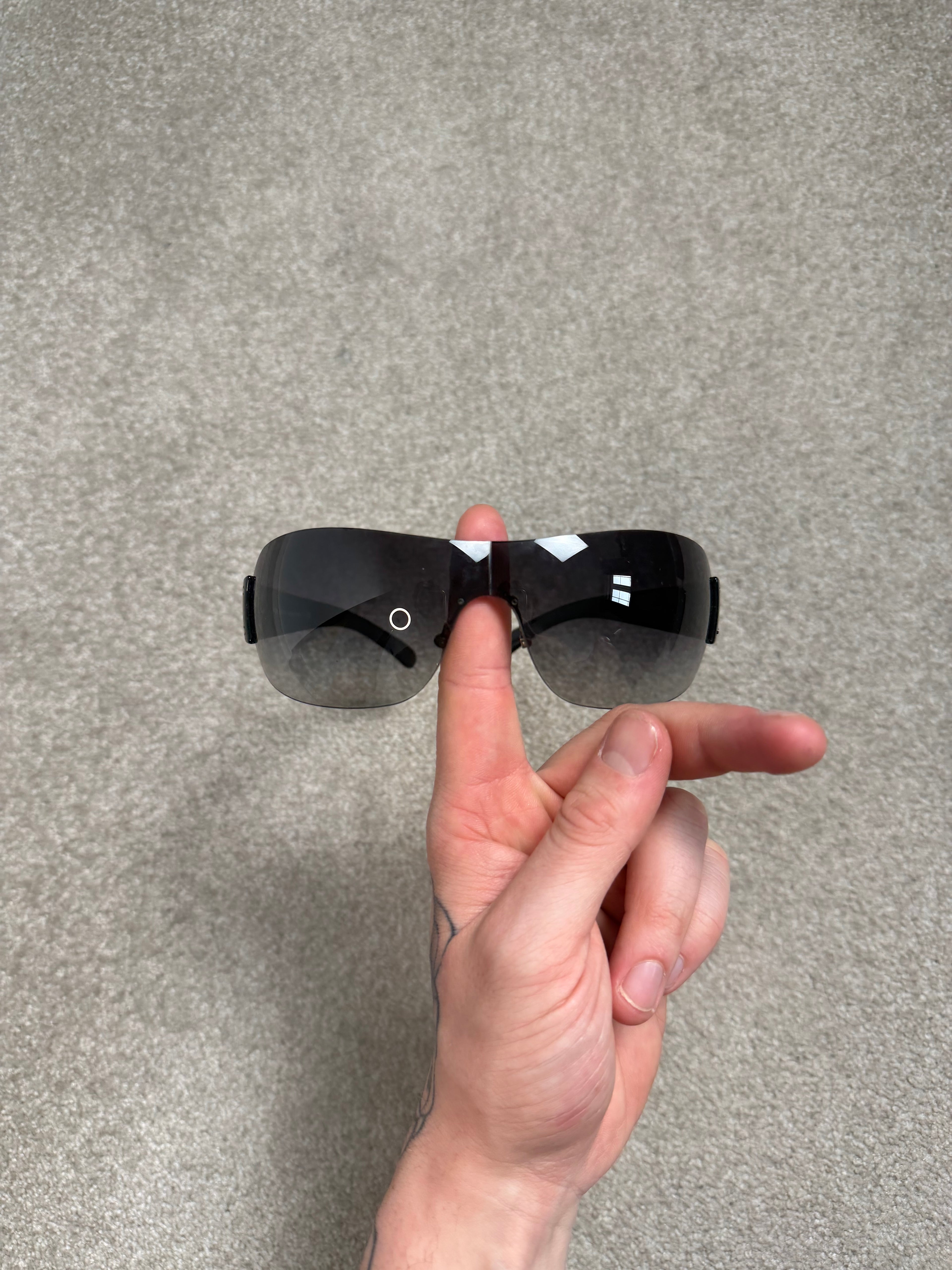 00s Prada Sport Wraparound Glasses