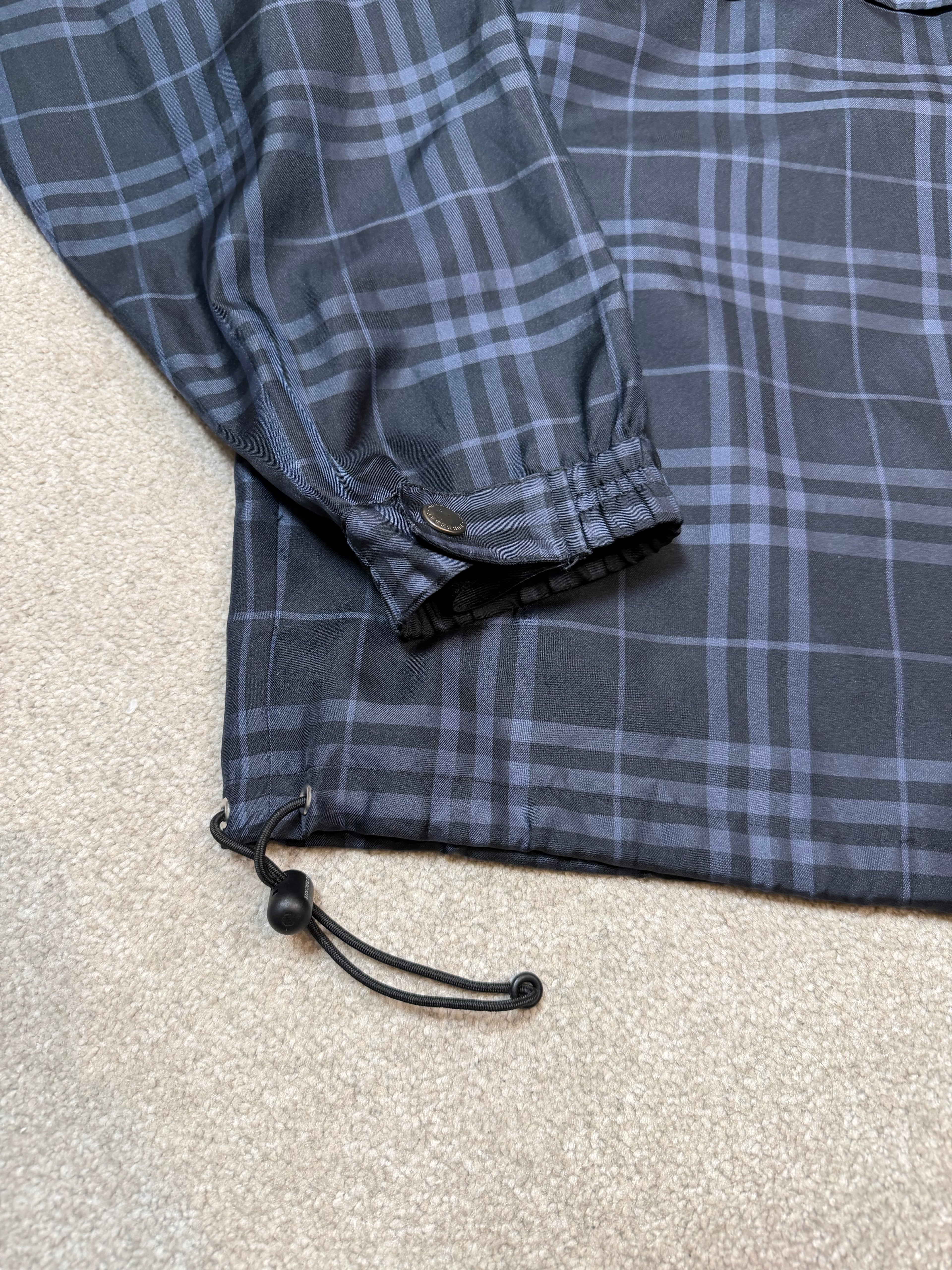 Burberry Golf Checked Track Jacket