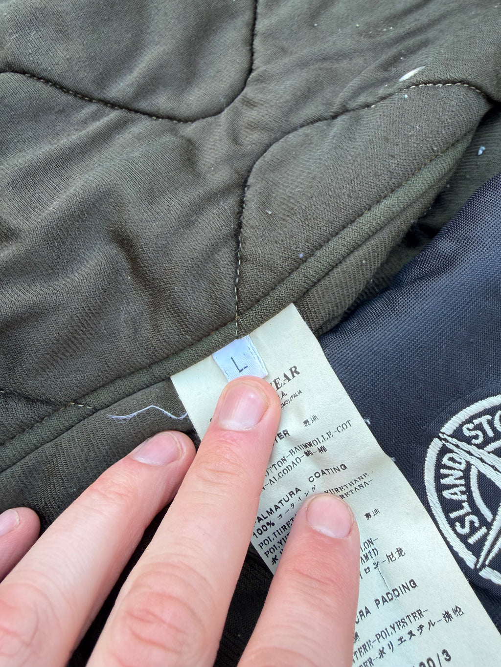 Stone Island 2010 David-TC Hooded Bomber Jacket