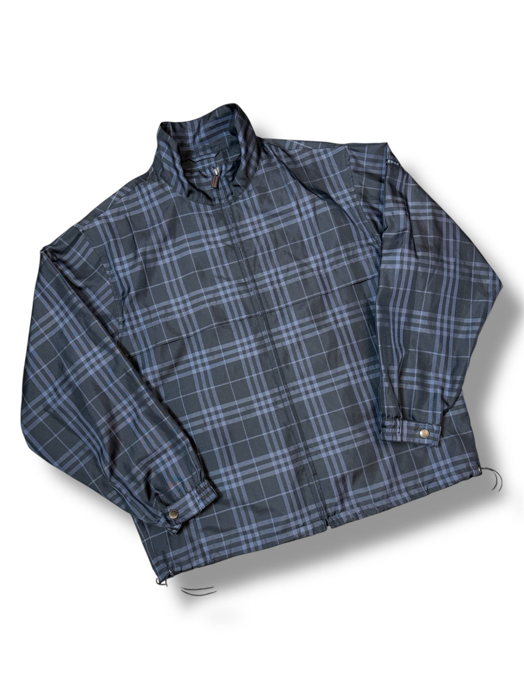 Burberry Golf Checked Track Jacket