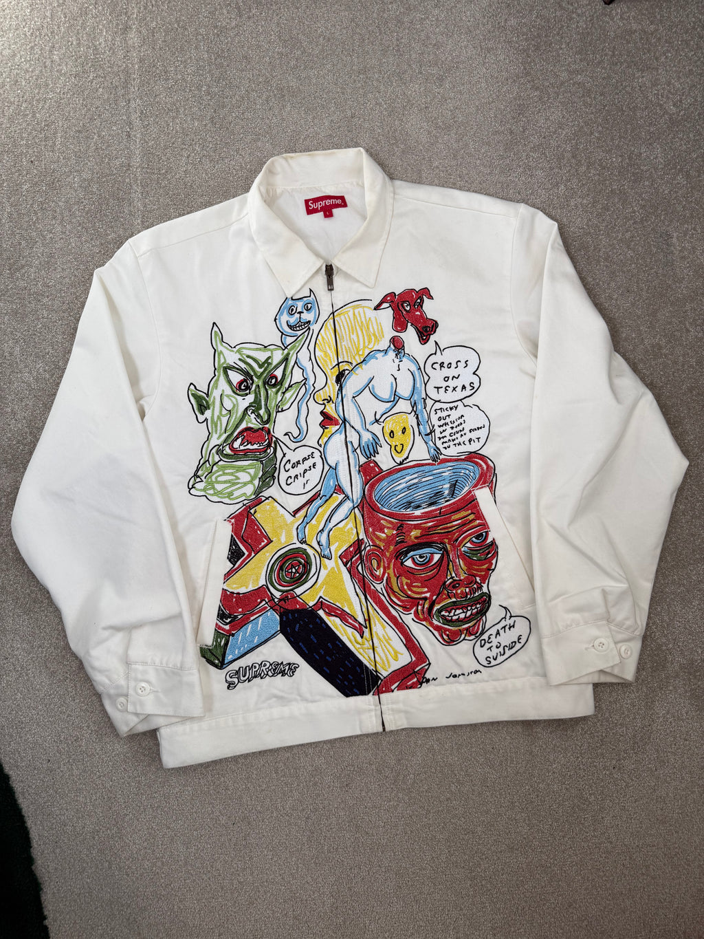 Supreme x Daniel Johnstone Workwear Jacket