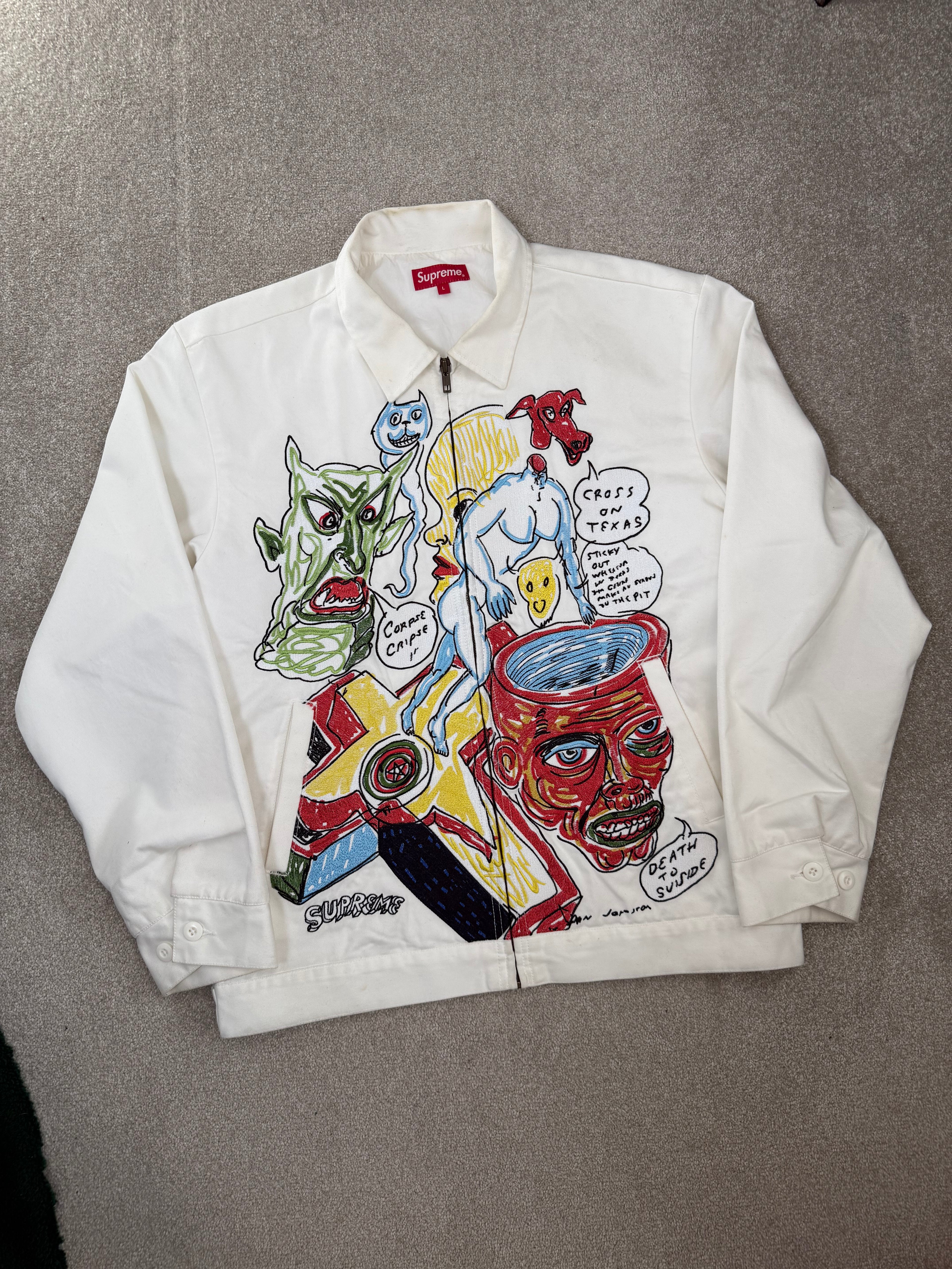 Supreme x Daniel Johnstone Workwear Jacket