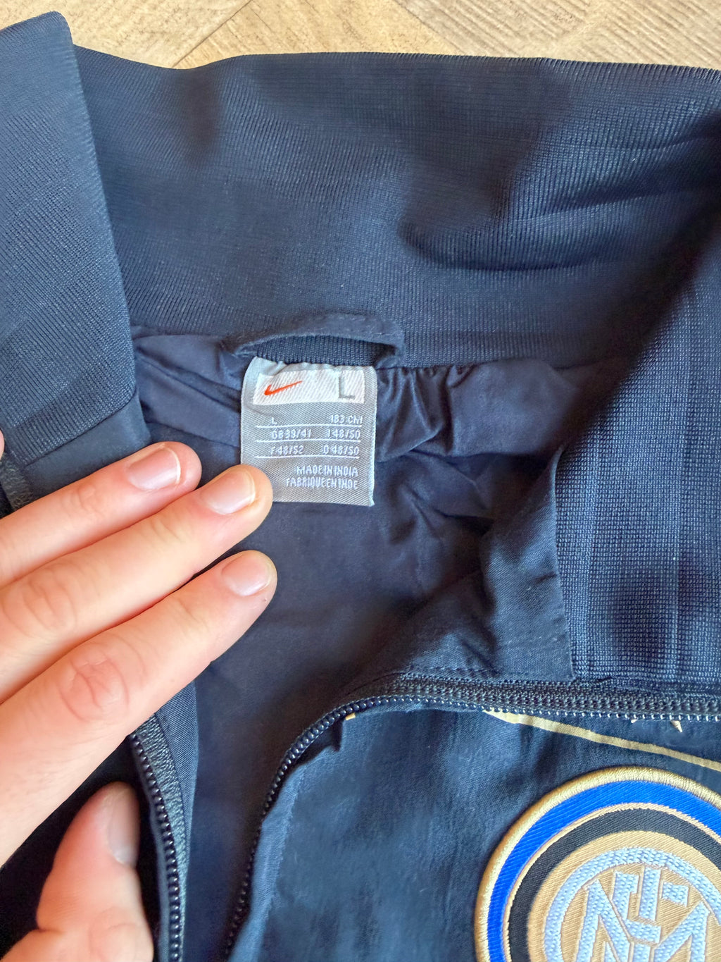 2008 Inter track top