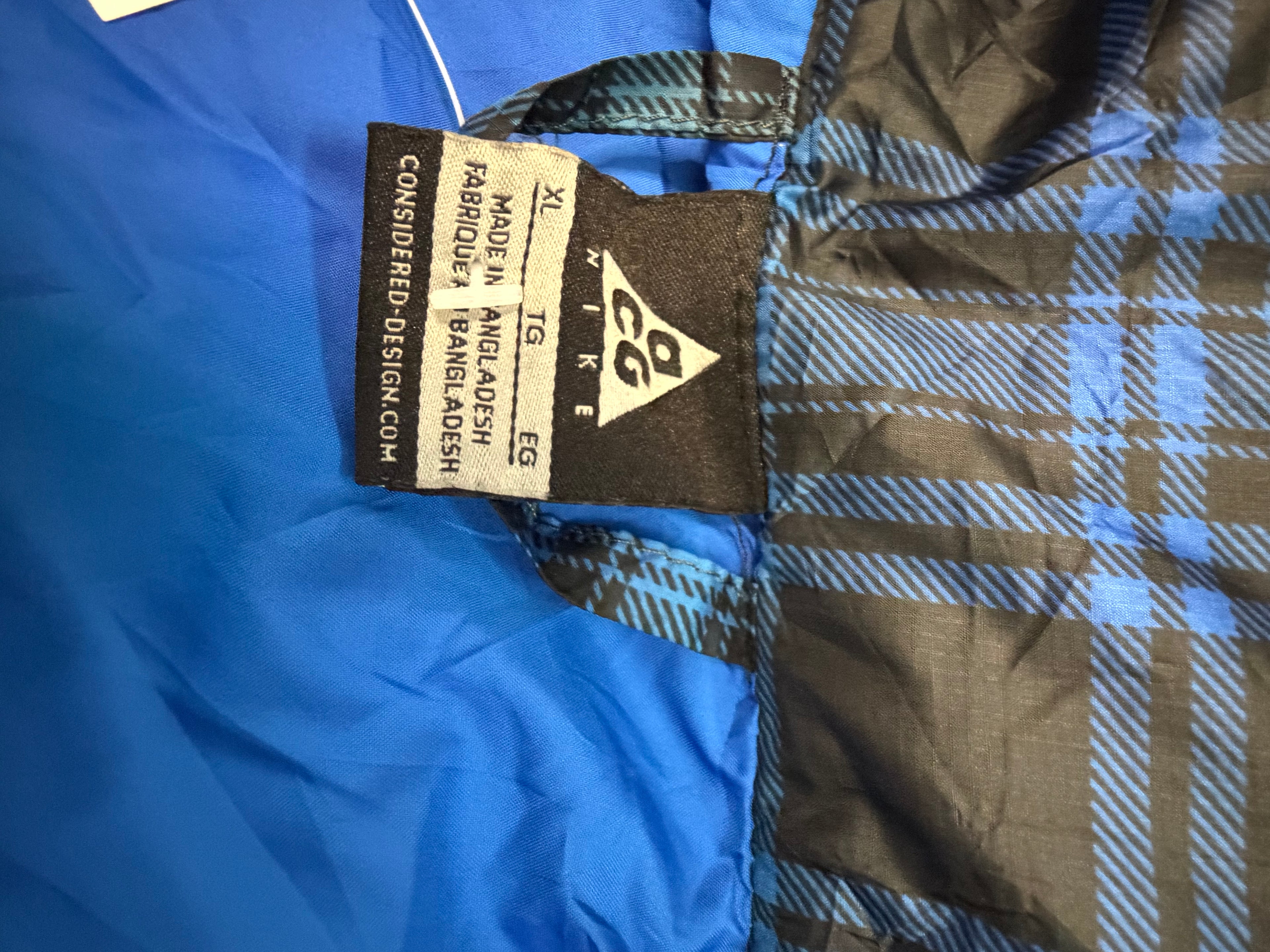 Vintage Plaid Nike ACG Puffer