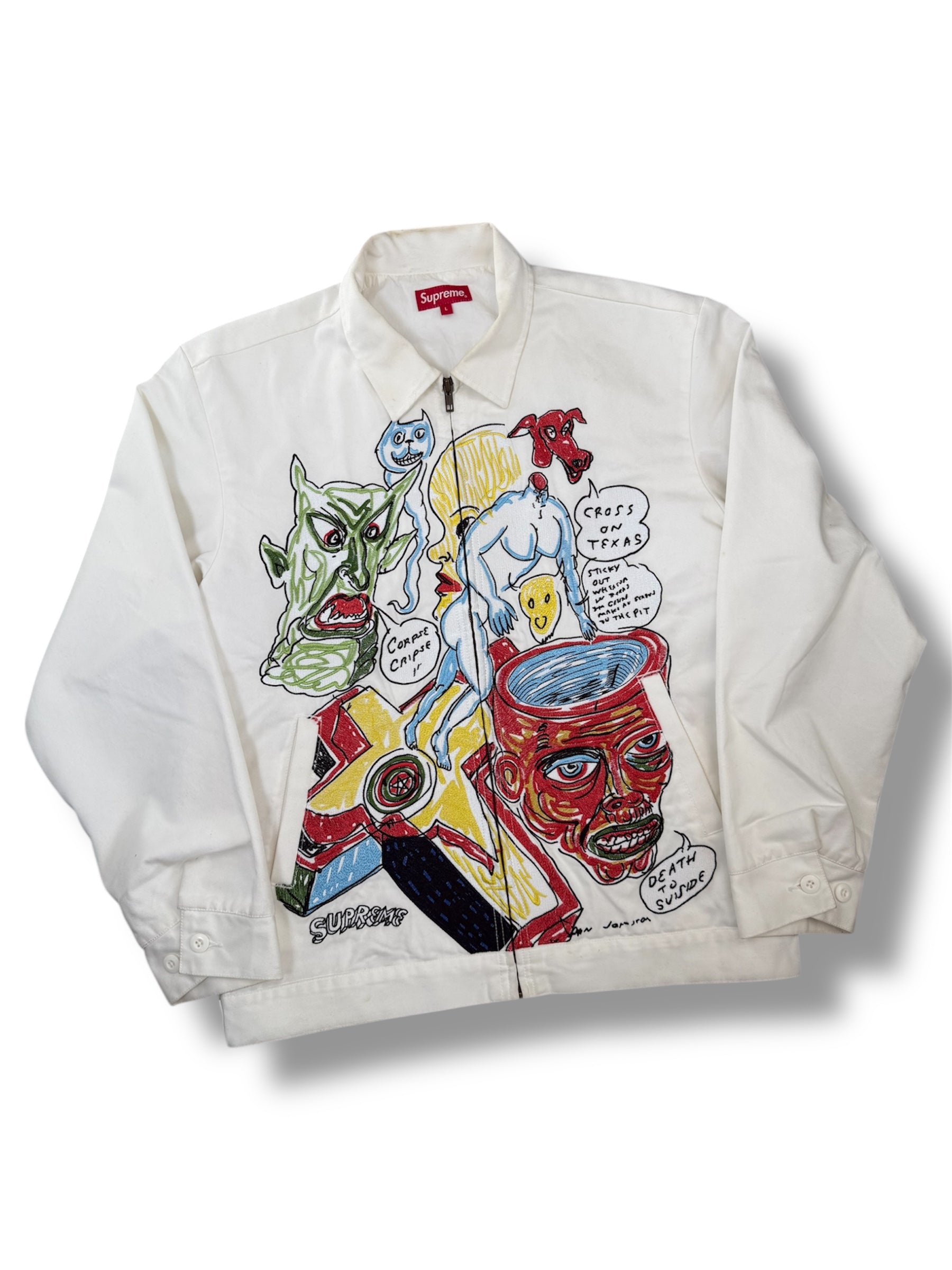 Supreme x Daniel Johnstone Workwear Jacket