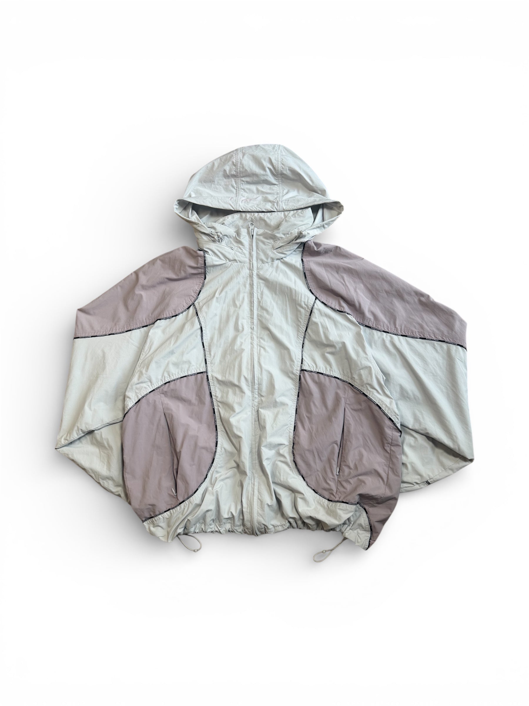 Supreme Logo Piping Hooded Track Jacket