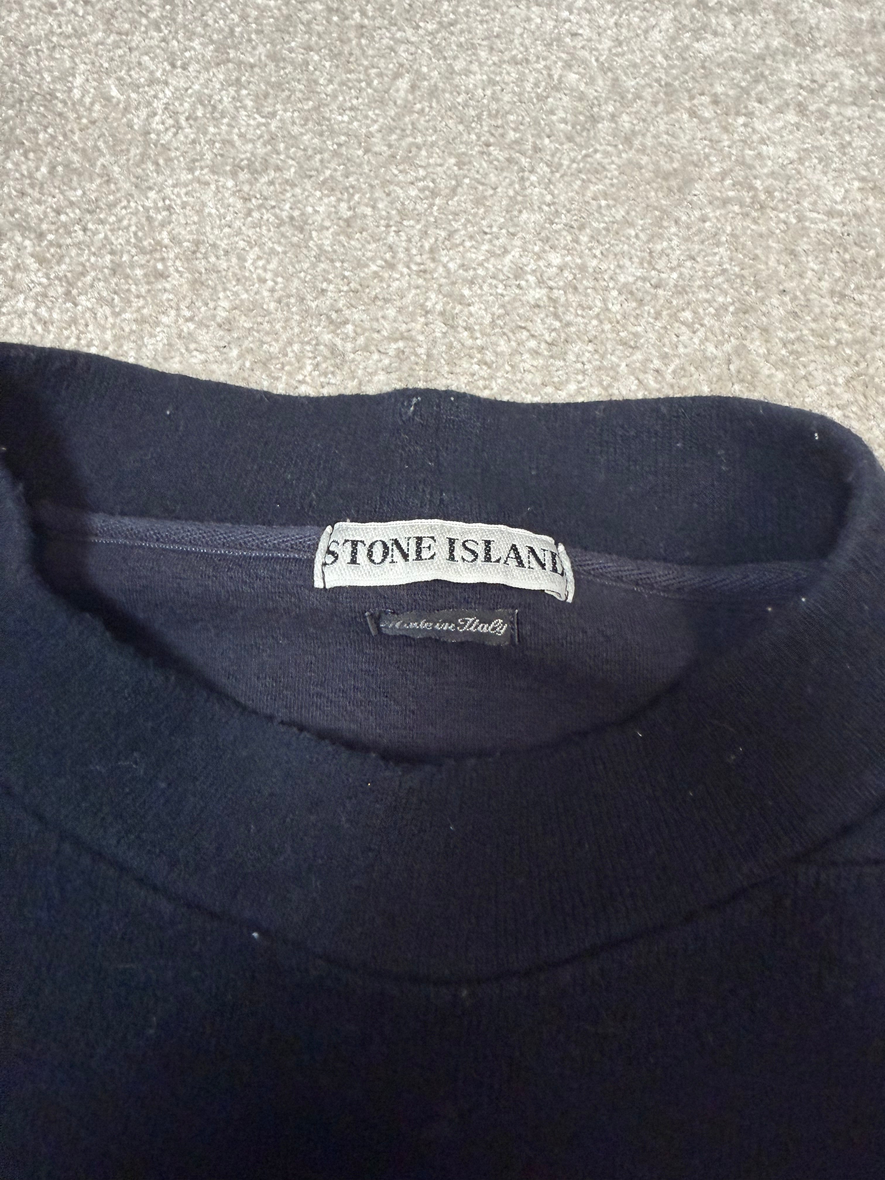 90s Green Edge Stone Island Knit