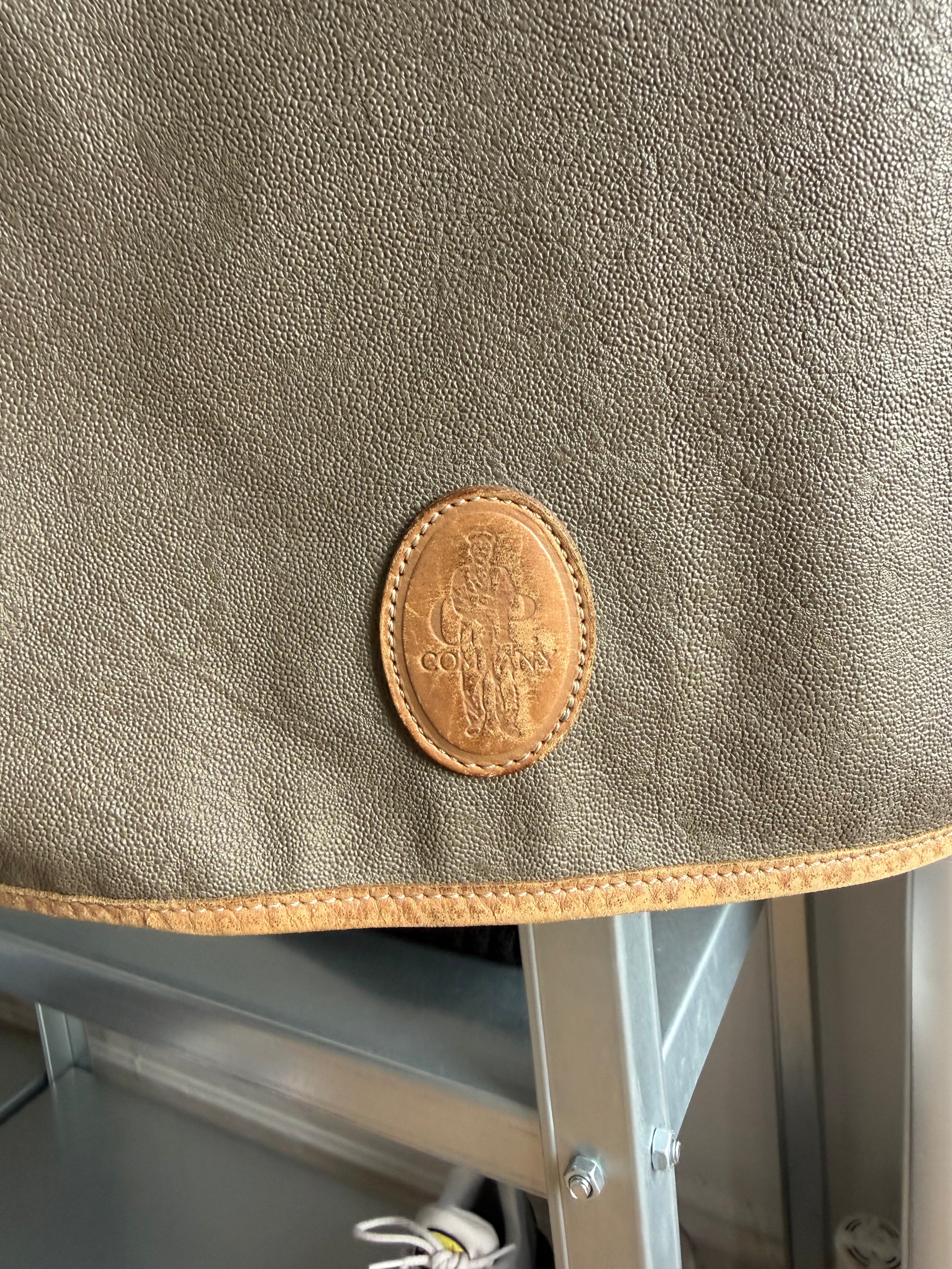 80s C.P Company Ideas By Massimo Osti Leather Side Bag