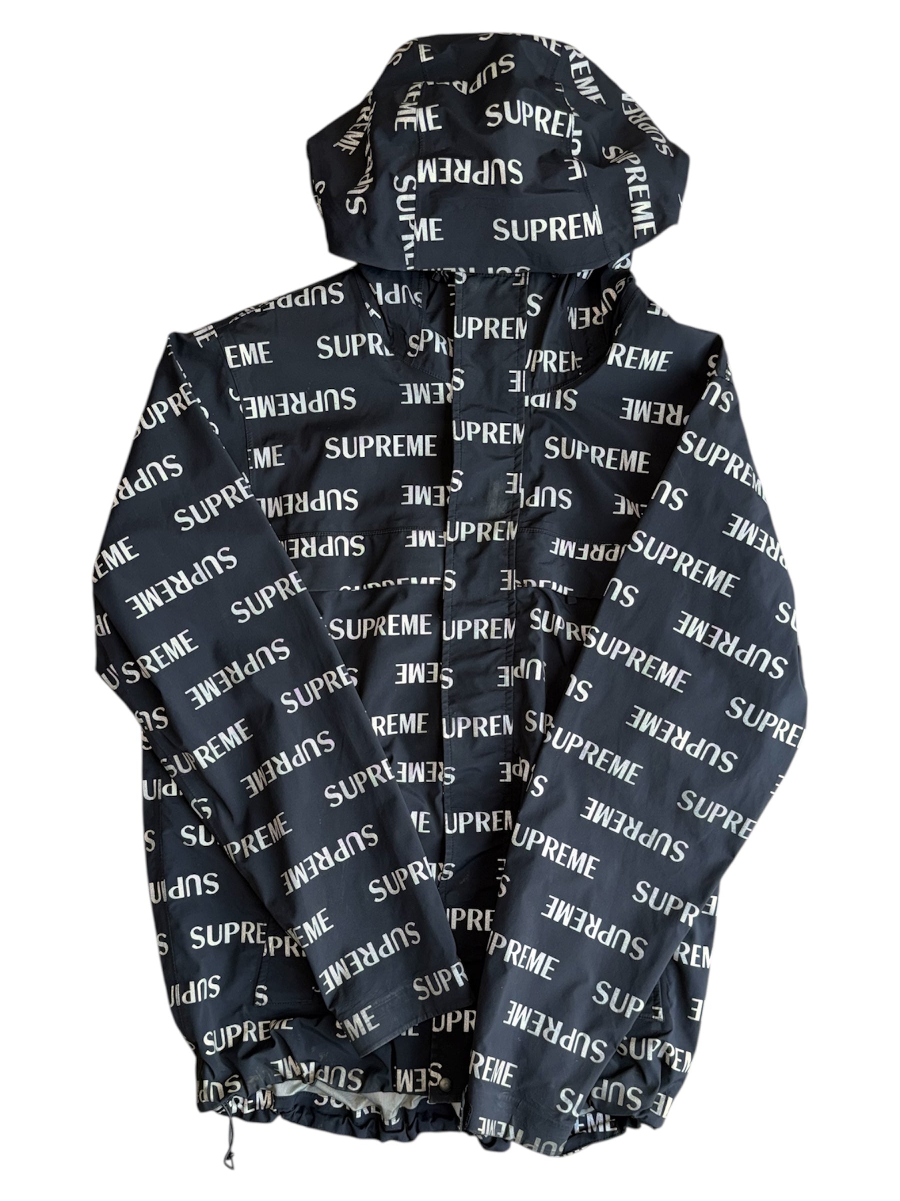 Supreme 3M reflective gore-tex jacket