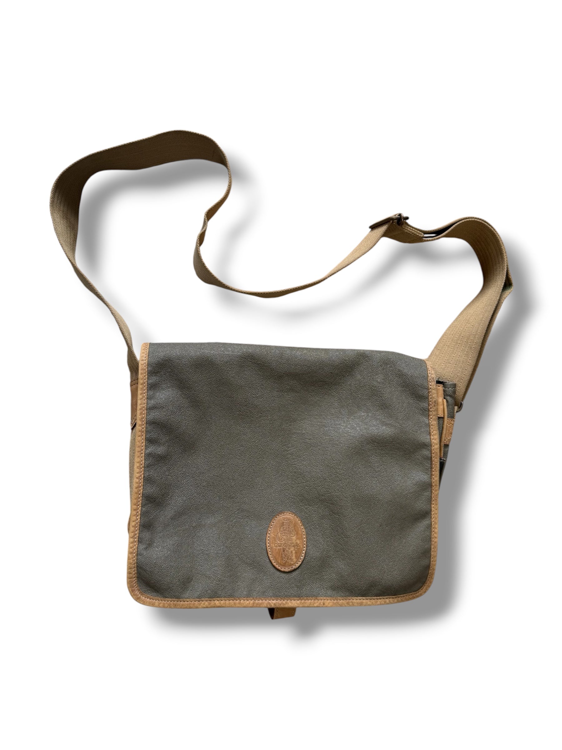 80s C.P Company Ideas By Massimo Osti Leather Side Bag